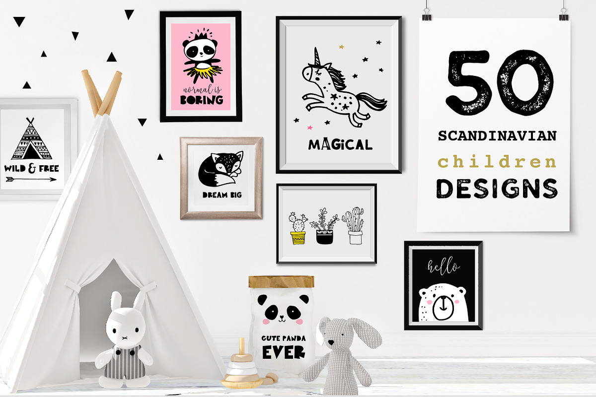 Scandinavian style decor & design, a Decorative Illustration by Marish (Photo 1 of 8)