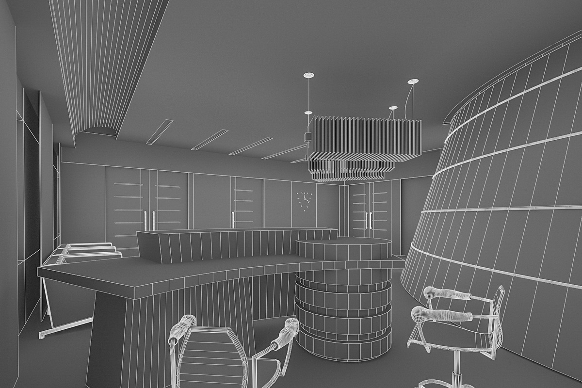Hall Lobby Interior, an Architecture 3D Model by 3DNUTS (Photo 5 of 11)
