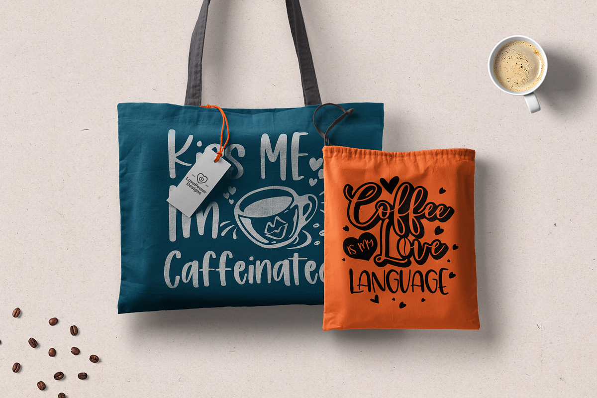 Coffee SVG Bundle | Coffee Quotes, a Graphic by LovePowerDesigns (Photo 2 of 11)