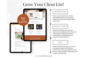WIX Website for Coaches, a Wix Template by CreatedbyVision LLC (Thumbnail 4 of 9)