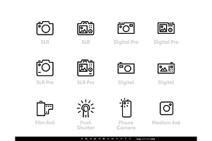 Pro Camera, Digital, SLR, Film and