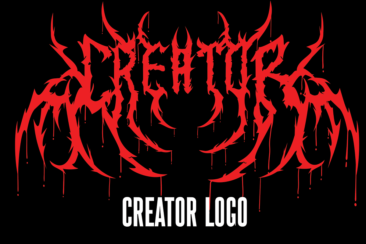 Gresick Death metal, a Blackletter Font by Hello Good Studio (Photo 3 of 8)