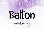 Balton, a Script Font by Digital Typeface Studio (Thumbnail 3 of 7)