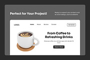 Coffee Shop & Beverage 3D Icon Pack, a Work Illustration by twinstd (Thumbnail 5 of 6)
