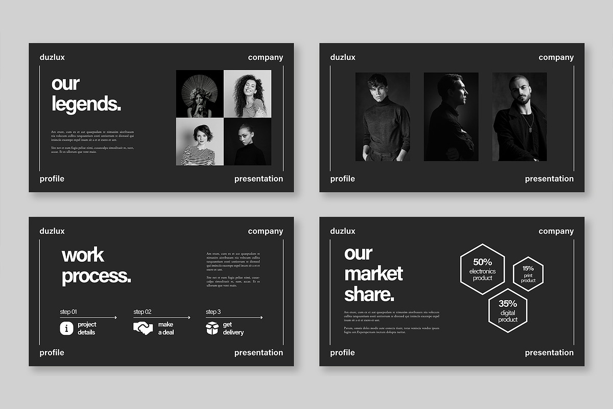 Company Profile Presentation, a Presentation Template by Mighty-Slide (Photo 4 of 6)