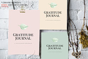 Gratitude Journal -(GREEN Printable), a Brochure Template by Her creative details (Thumbnail 3 of 4)