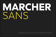 Marcher Sans 30% Off, a Sans Serif Font by Horizon Type Foundry (Thumbnail 1 of 17)
