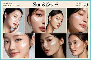 20 Cream & Skin Beauty Set, a Beauty & Fashion Photo by BOLD.Graphic