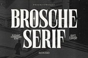 Brosche Serif - Elegant Condensed, a Serif Font by Bentype Studio (Thumbnail 1 of 8)
