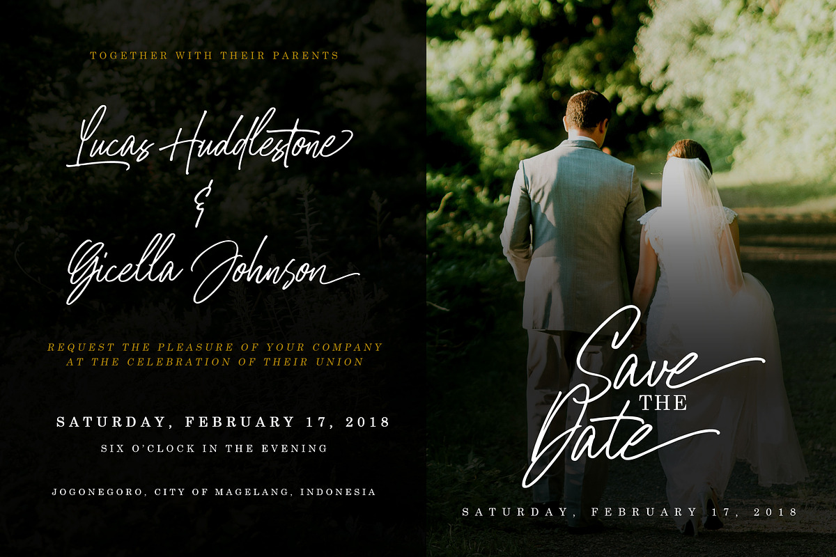 Belle Hamilton Script & Serif preview 4