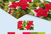 Floral Business Card | The Last Red, a Business Card Template by cadinera (Thumbnail 2 of 4)