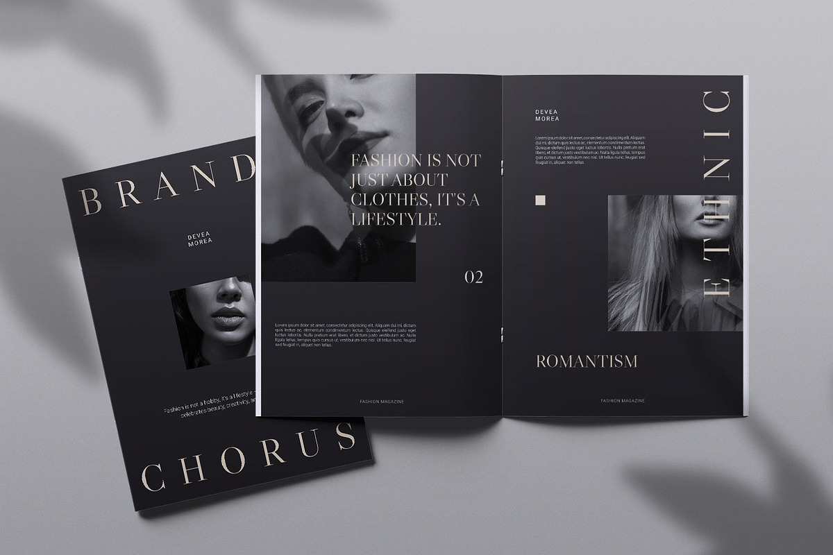 Brande Fashion Magazine, a Magazine Template by Portocraft (Photo 4 of 6)