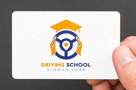 Drive School Logo vector Templat