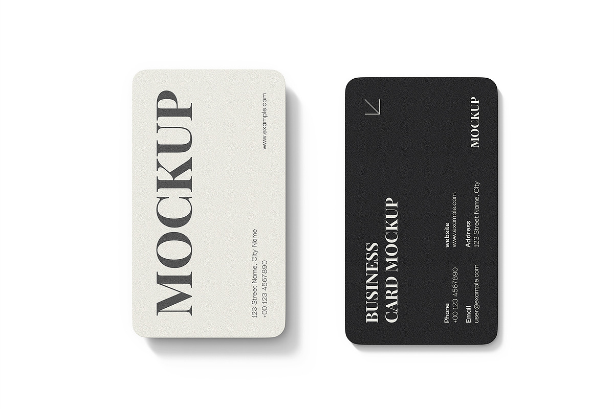 Business Card Mockup Template, a Product Mockup by graphypix (Photo 1 of 3)