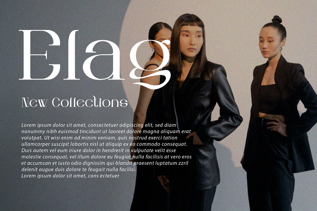 Bellga – Elegant Display Serif Font, a Serif Font by Koplexs Studio (Photo 3 of 12)