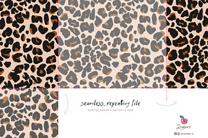 Leopard Print Surface Patterns 136