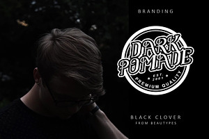 Black Clover Font Duo