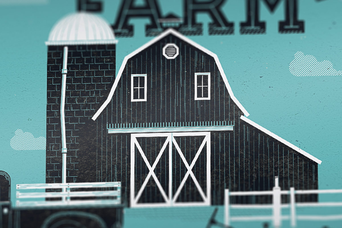 Old Farm Graphics Pack, a Decorative Illustration by Masha Tace