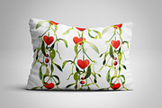 Mistletoe - watercolor illustrations, a Decorative Illustration by Color and Decor (Thumbnail 5 of 6)