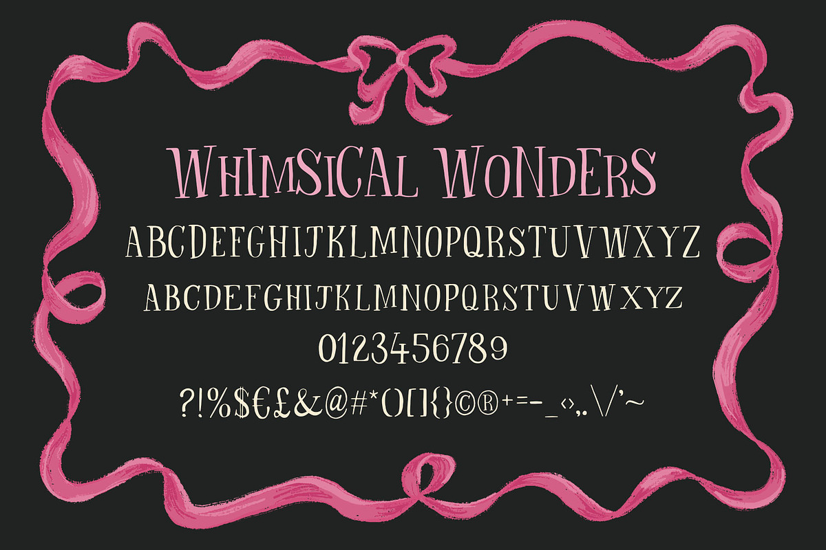 Whimsical Wonders Font Trio, a Font by ReveryWorks (Photo 18 of 20)