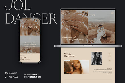 Earthy | Showit Website Template, a Websites & App Template by Studio Leelou