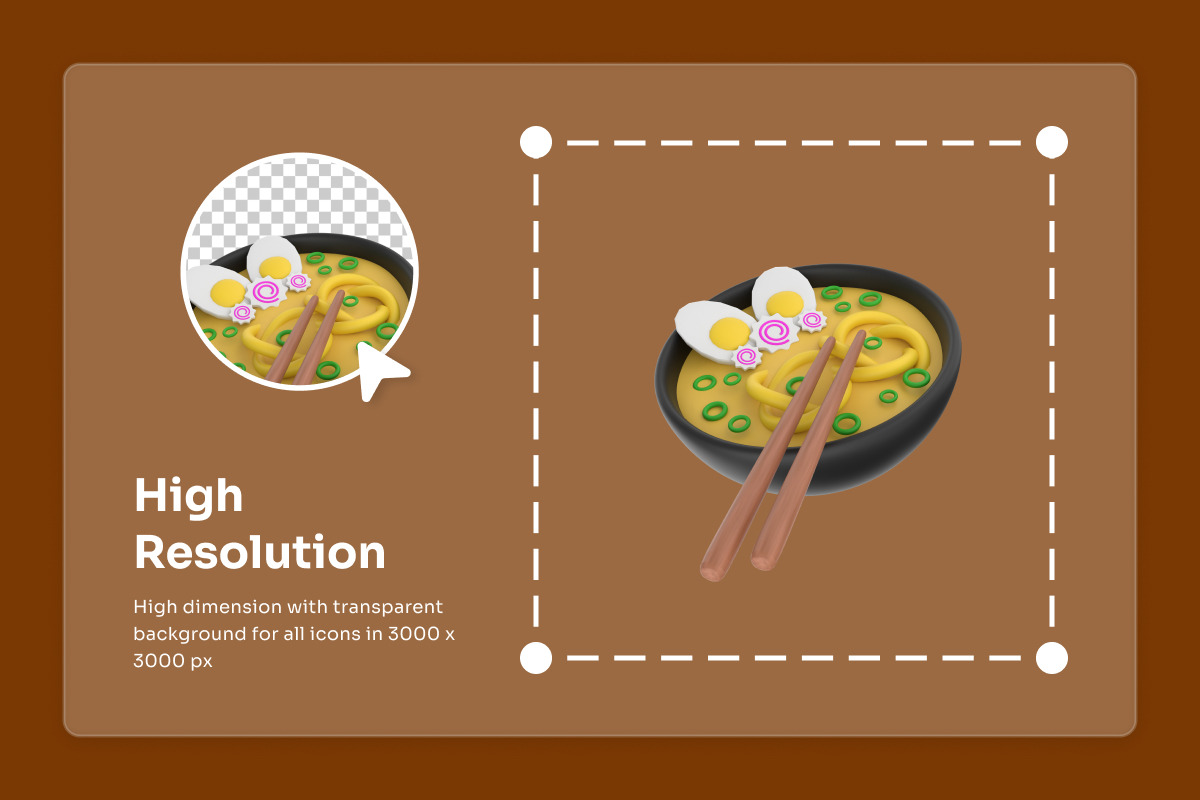 Japanese Tradition 3D Icon Set, a Work Illustration by twinstd (Photo 3 of 6)