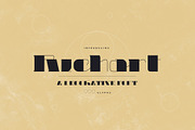 Richart - Decorative Font, a Font by La Station B. (Thumbnail 1 of 9)
