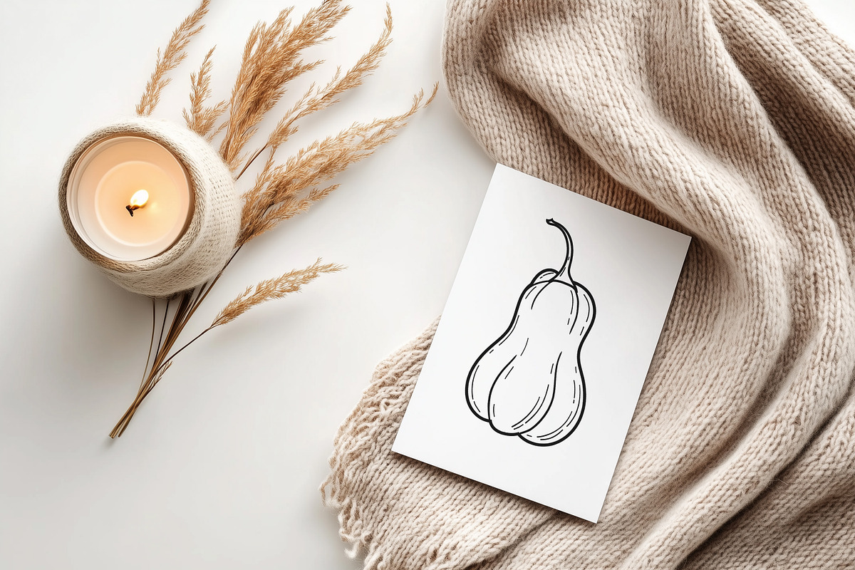Cozy Autumn Doodles Line Art, an Object Graphic by Dervik Art Store (Photo 2 of 6)