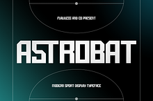 Astrobat - Sport Display Font