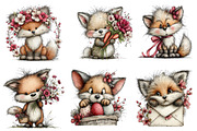 Whimsical Easter Fox Clipart, an Illustration by Dream Creation (Thumbnail 2 of 6)