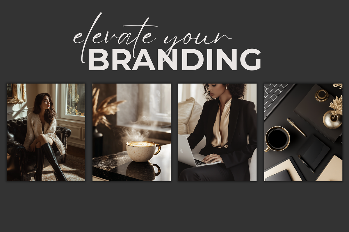 Business Woman Images Black & Gold, a Business Photo by Jennifer Magri Templates (Photo 6 of 7)