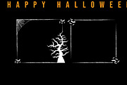 Spooky Halloween Frame Designs, a Background Graphic by SaaDesigns (Thumbnail 2 of 3)