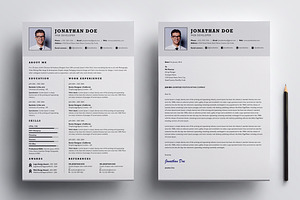 Professional Resume Set