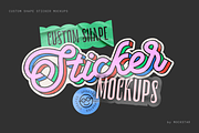 Sticker Mockup Combo, a Product Mockup by mockstar (Thumbnail 2 of 4)