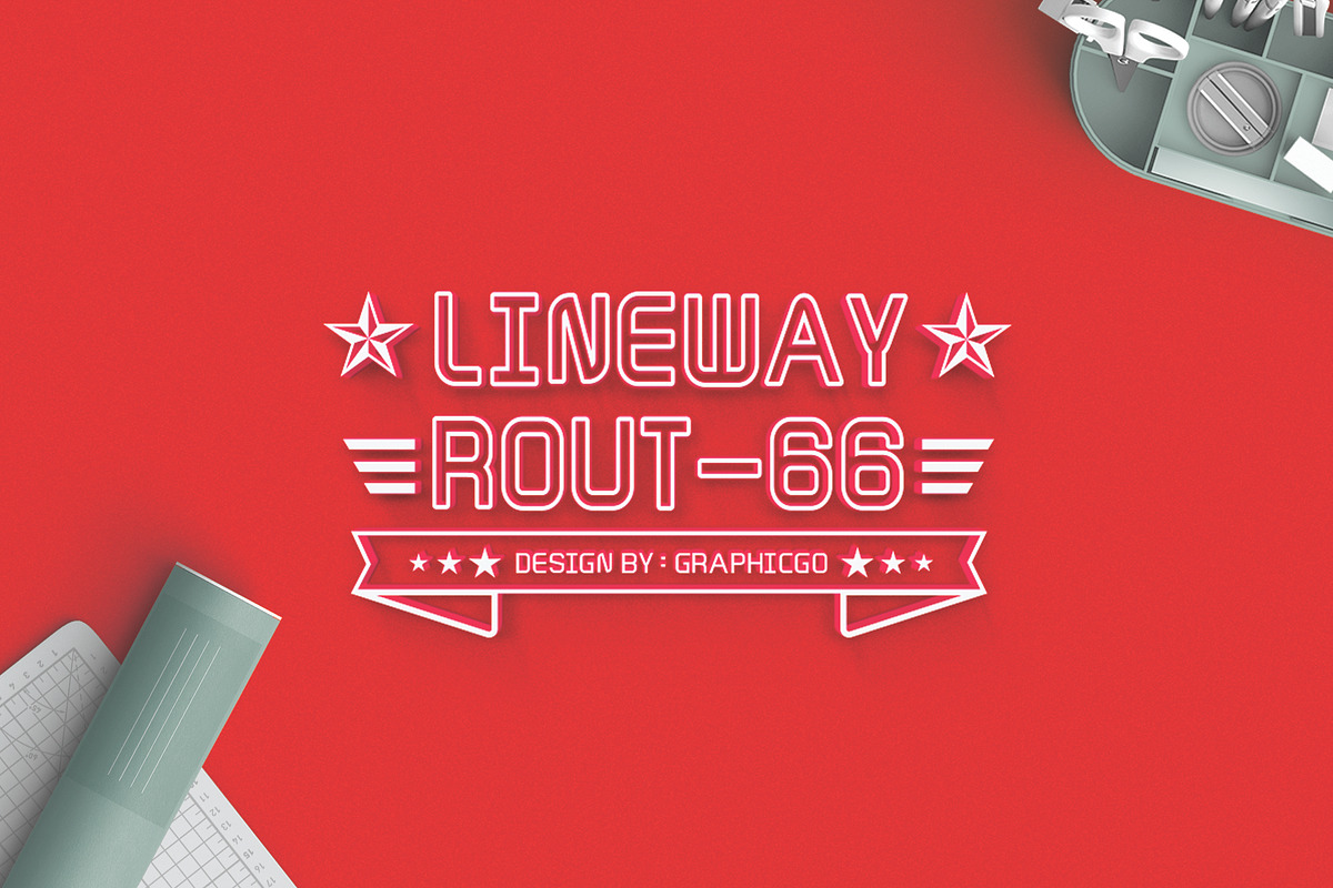 Lineway Font