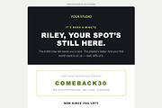 Fitness Studio Email Kit, an Email Template by Art Club (Thumbnail 4 of 5)