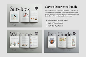 Service Experience Canva Templates