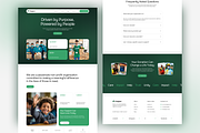 Hopper-Non-Profit & Charity Template, an UI Kit Template by UI/UX Ocean (Thumbnail 2 of 4)