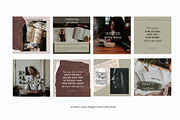 Author Social Media Pack for CANVA, a Social Media Template by Scarlet Heath Art (Thumbnail 5 of 20)