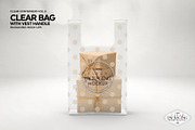 Clear Bag with Vest Handle Mockup, a Product Mockup by INCDesign (Thumbnail 6 of 7)