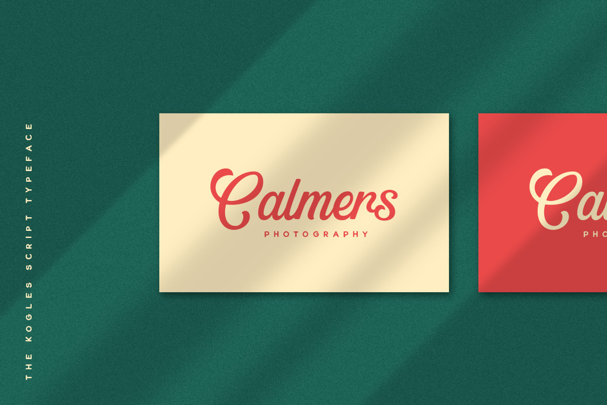 The Kogles Script Typeface preview 6