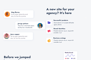 Digital Agency Landing Page, a Landing Page Template by FoxStore (Thumbnail 6 of 6)
