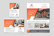 Mountain Real Estate Flyer Template, a Flyer Template by StockLayouts (Thumbnail 3 of 3)