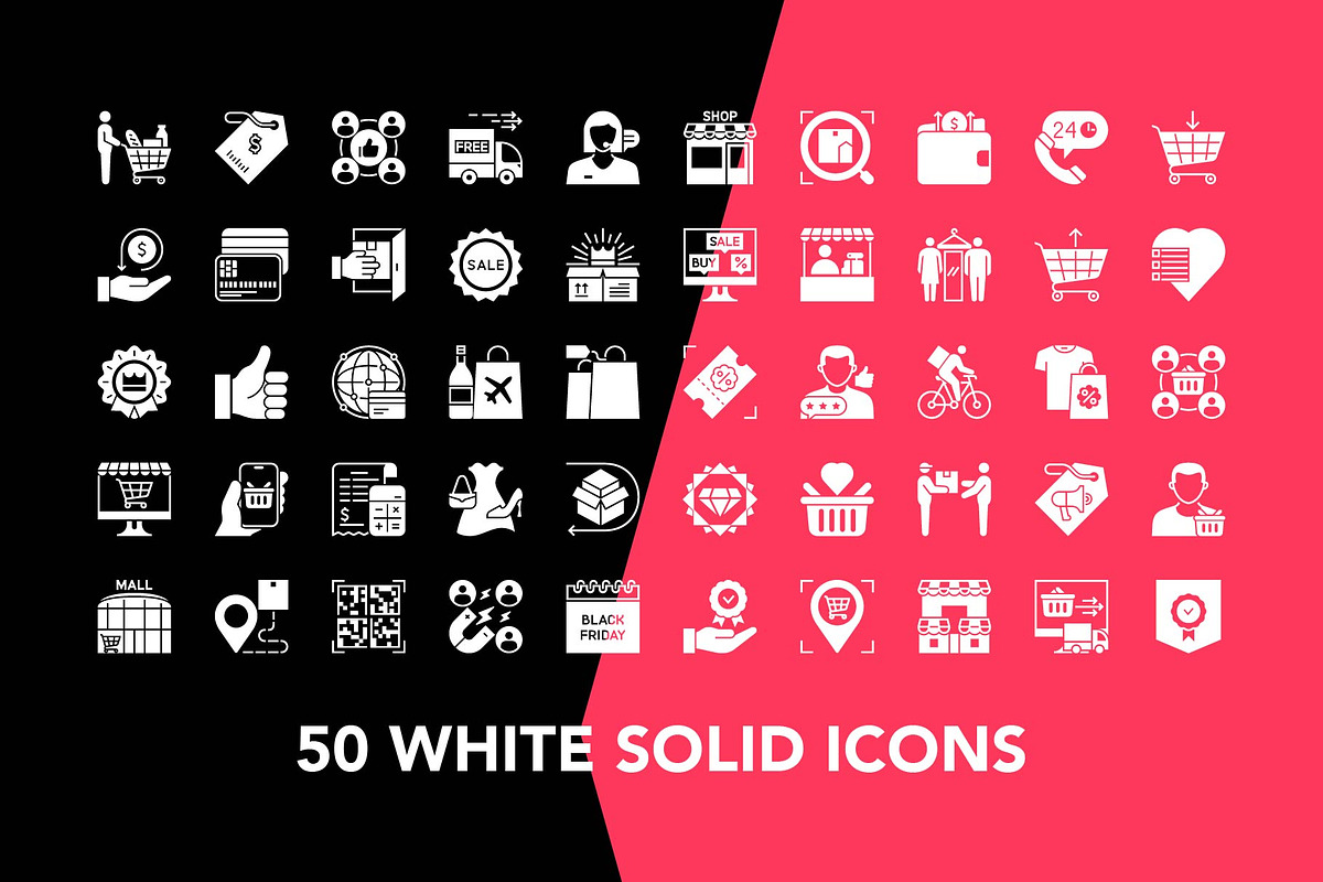 200 Shopping Vector Icon Set, a Duotone Icon by Genestro Shop (Photo 5 of 5)