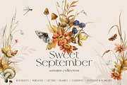 Sweet September - autumn collection, an Illustration by AleksaArt (Thumbnail 1 of 13)