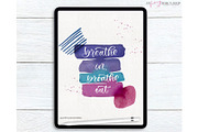 Procreate Abstract Watercolor Set, a Brush Add-On by My Fancy Design Shop (Thumbnail 12 of 14)