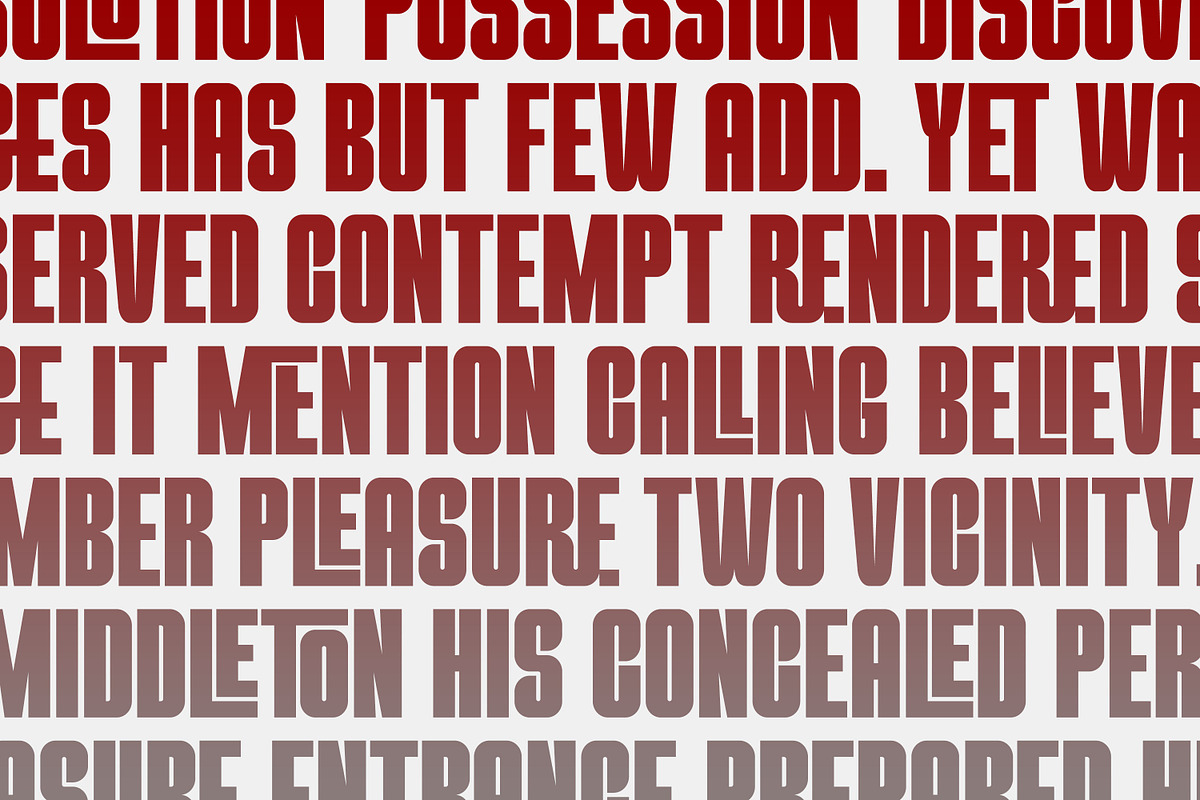 The Mezirane - Bold Sans Ligature, a Sans Serif Font by Almarkhatype (Photo 5 of 10)