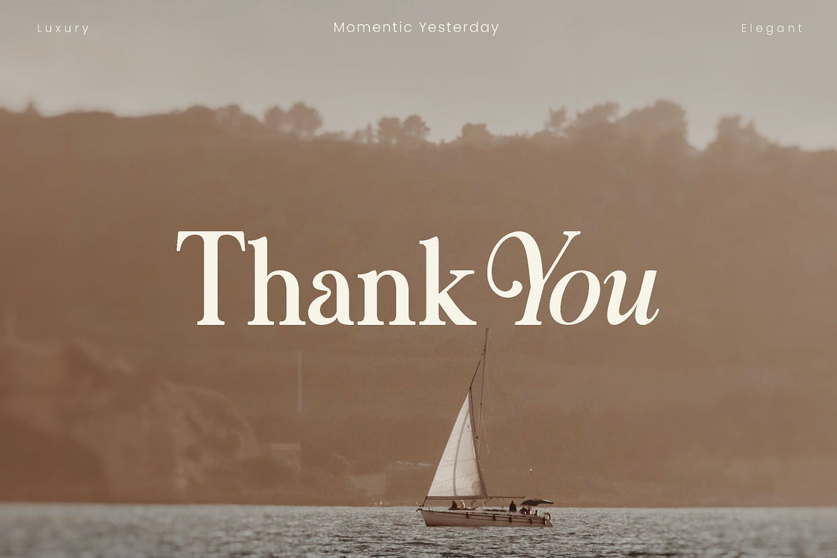 Momentic Yesterday, a Serif Font by Flawless And Co (Photo 6 of 6)