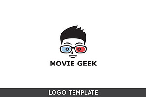 Movie Geek Logo