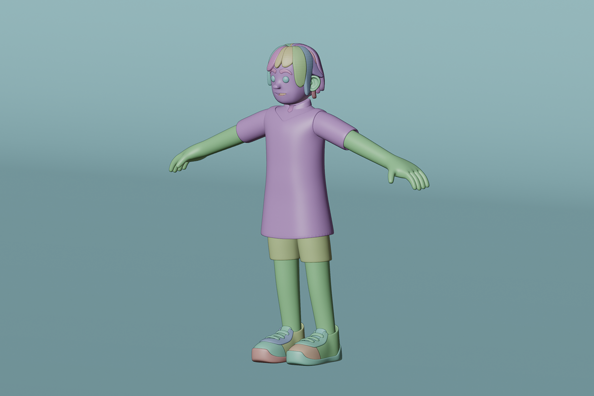 Family 3D Character Pack, a Characters & Person 3D Model by Dudukbersama (Photo 5 of 5)